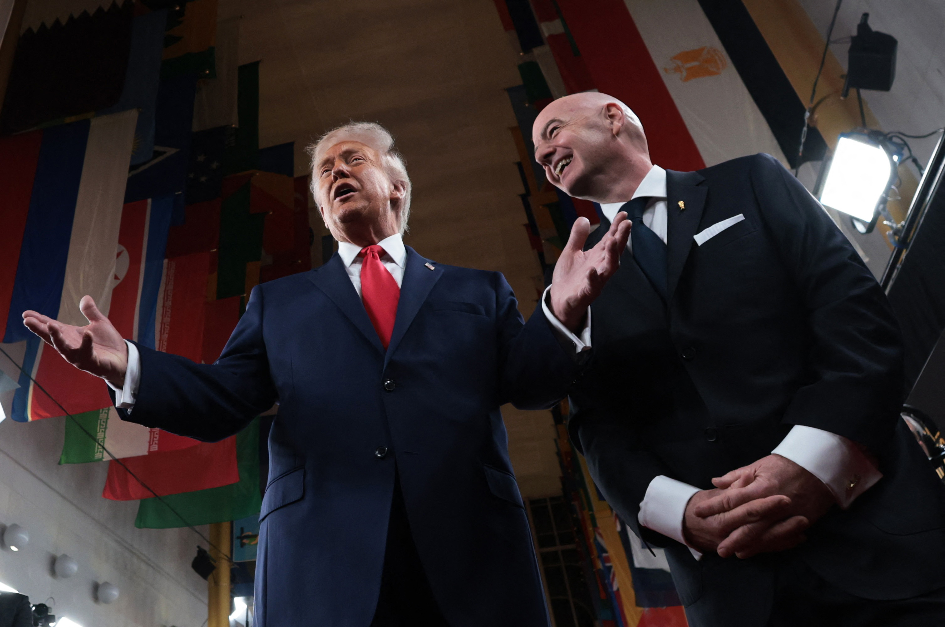 Aseguran que un empresario italoamericano le pidi&oacute; a Donald Trump y a la FIFA que Italia reemplace a Ir&aacute;n en el Mundial