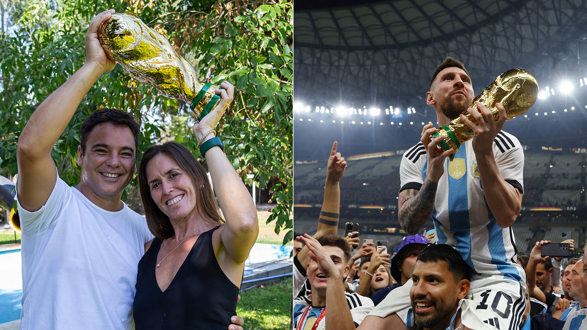 “La Copa de Messi”: la historia detrás de la réplica que una familia llevó a Qatar y se convirtió en un ícono del Mundial