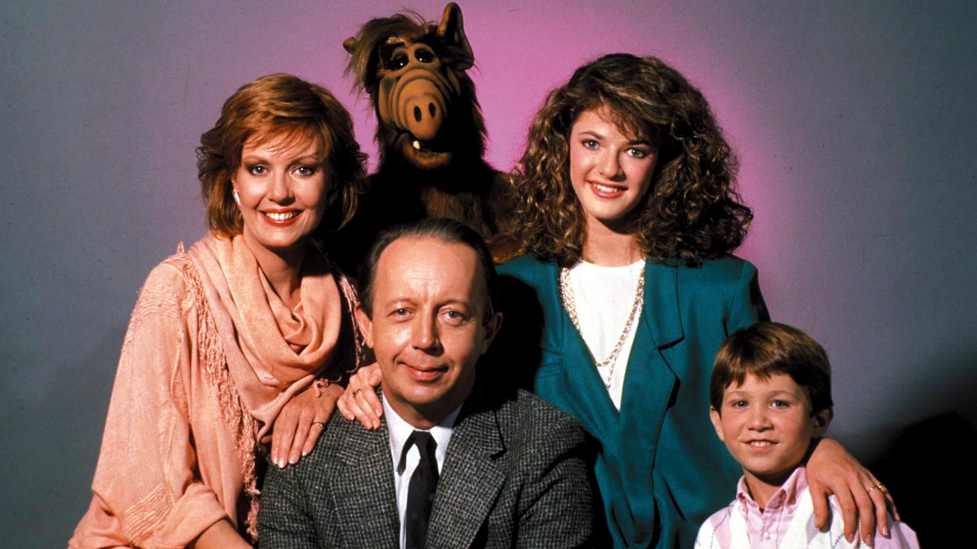 Elenco de la serie "Alf". (NBC)