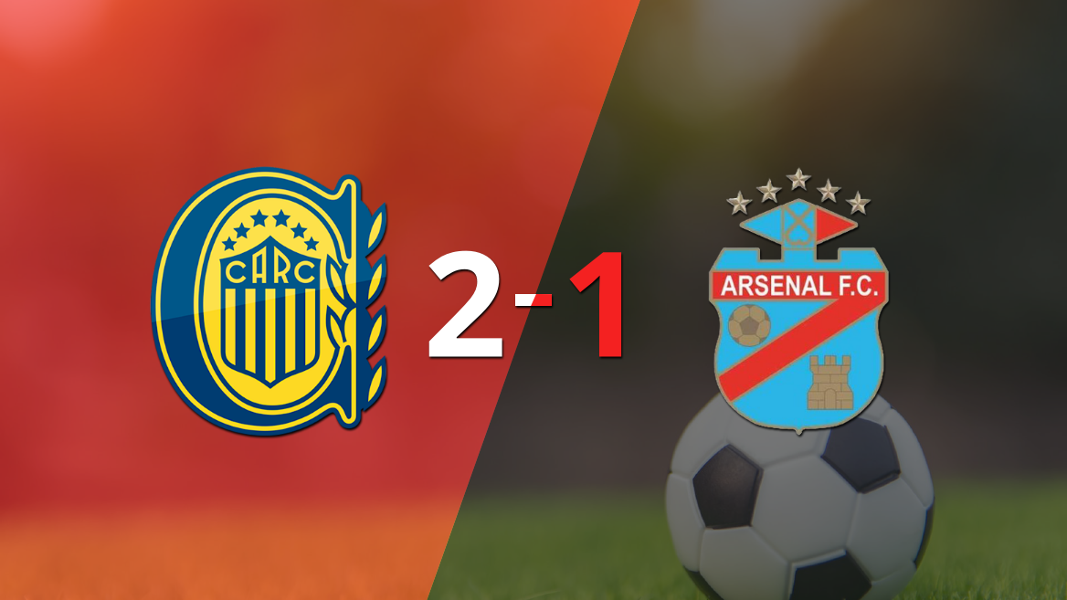 Rosario Central le ganó a Arsenal en su casa por 2-1