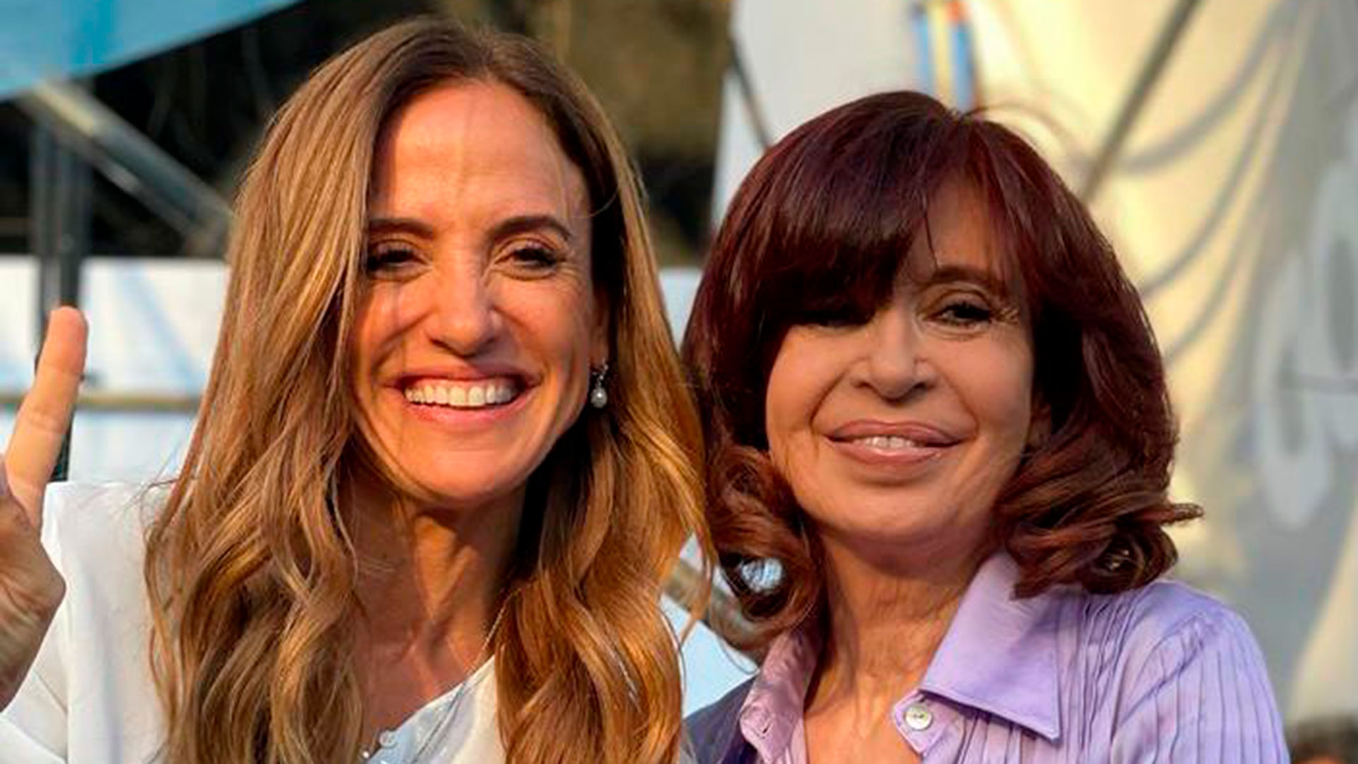 Victoria Tolosa Paz y Cristina Kirchner