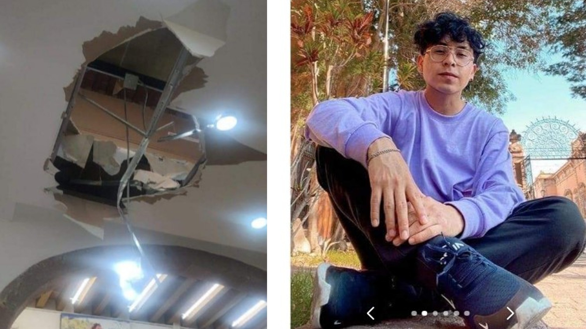 Justicia para César: murió luego de que colapsó el techo de una tienda que limpiaba en San Luis Potosí