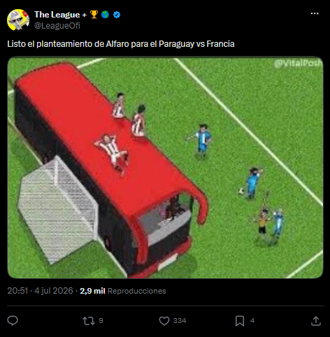 Con Mbapp&eacute; y Alfaro como principales protagonistas, los mejores memes de la eliminaci&oacute;n de Paraguay ante Francia en el Mundial
