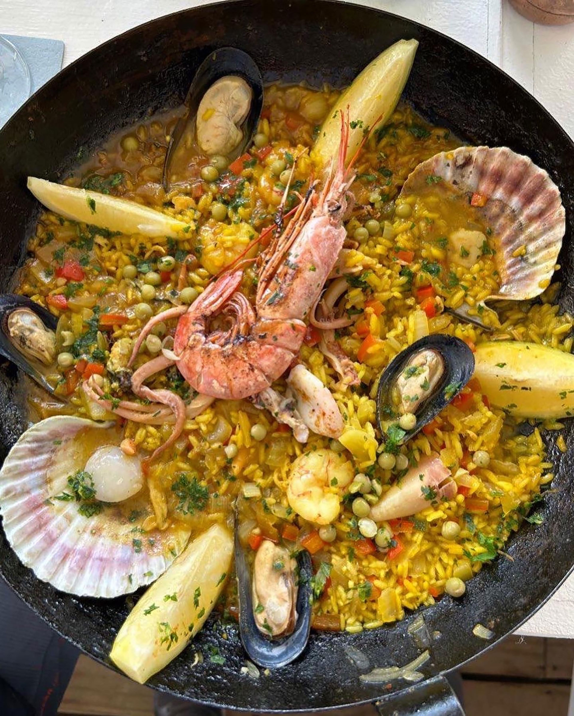 Los platos de mar son los más pedidos
