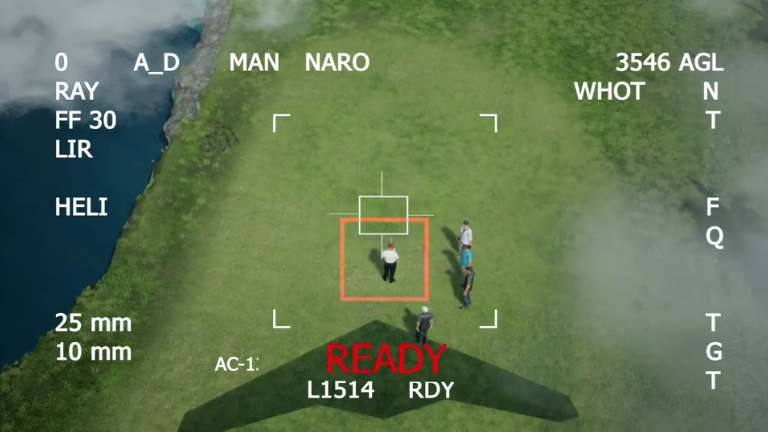 El video simula un ataque aéreo a Donald Trump mientras juega golf en Florida, Estados Unidos