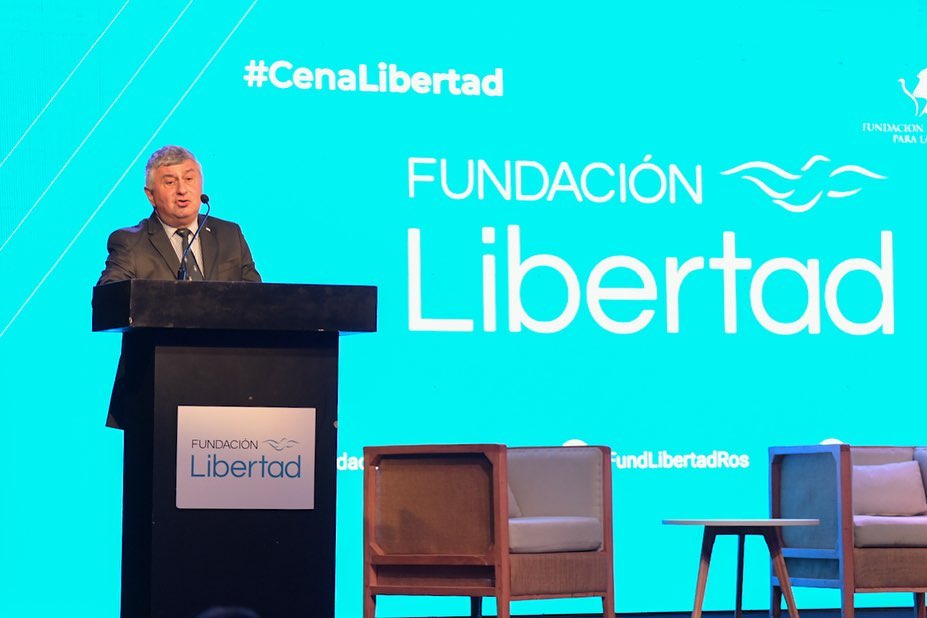 El presidente de la Fundación Libertad, Gerardo Bongiovanni