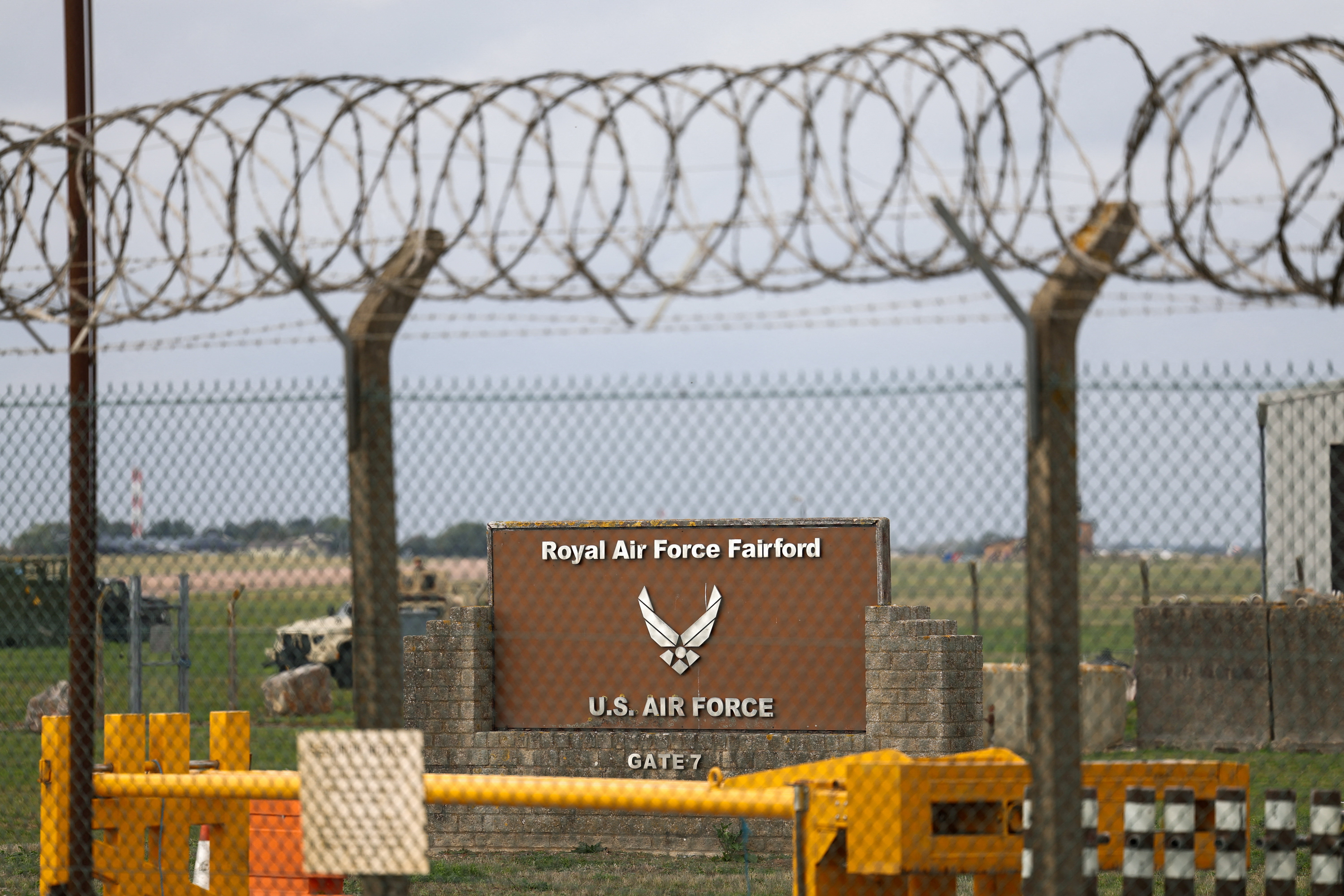 El Reino Unido atribuye a Irán el presunto plan contra la base aérea de RAF Fairford