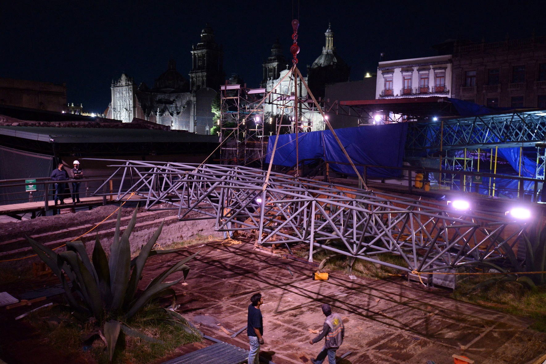 Reabrió Casa de las Águilas en el Templo Mayor - Infobae