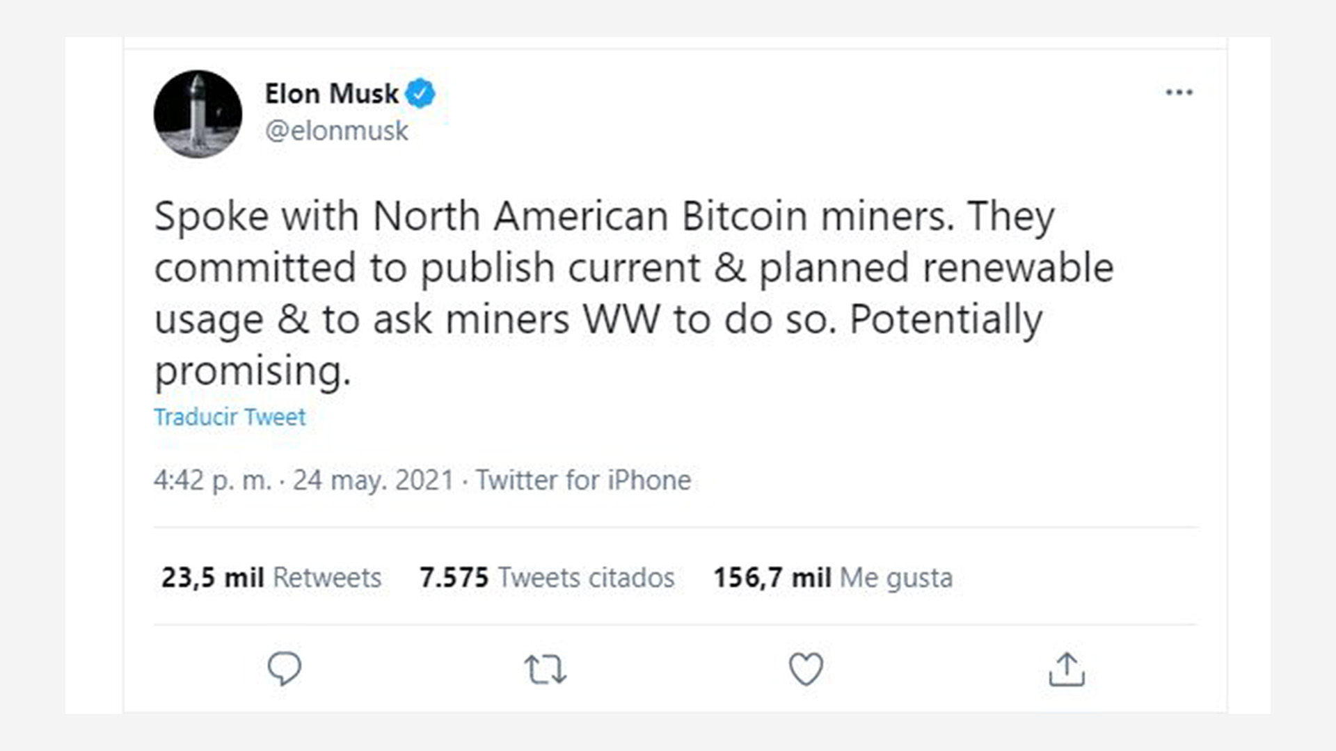 Elon Musk lo hizo otra vez: volvió a tuitear a favor del Bitcoin y la  criptomoneda se acercó a los USD 40.000 - Infobae