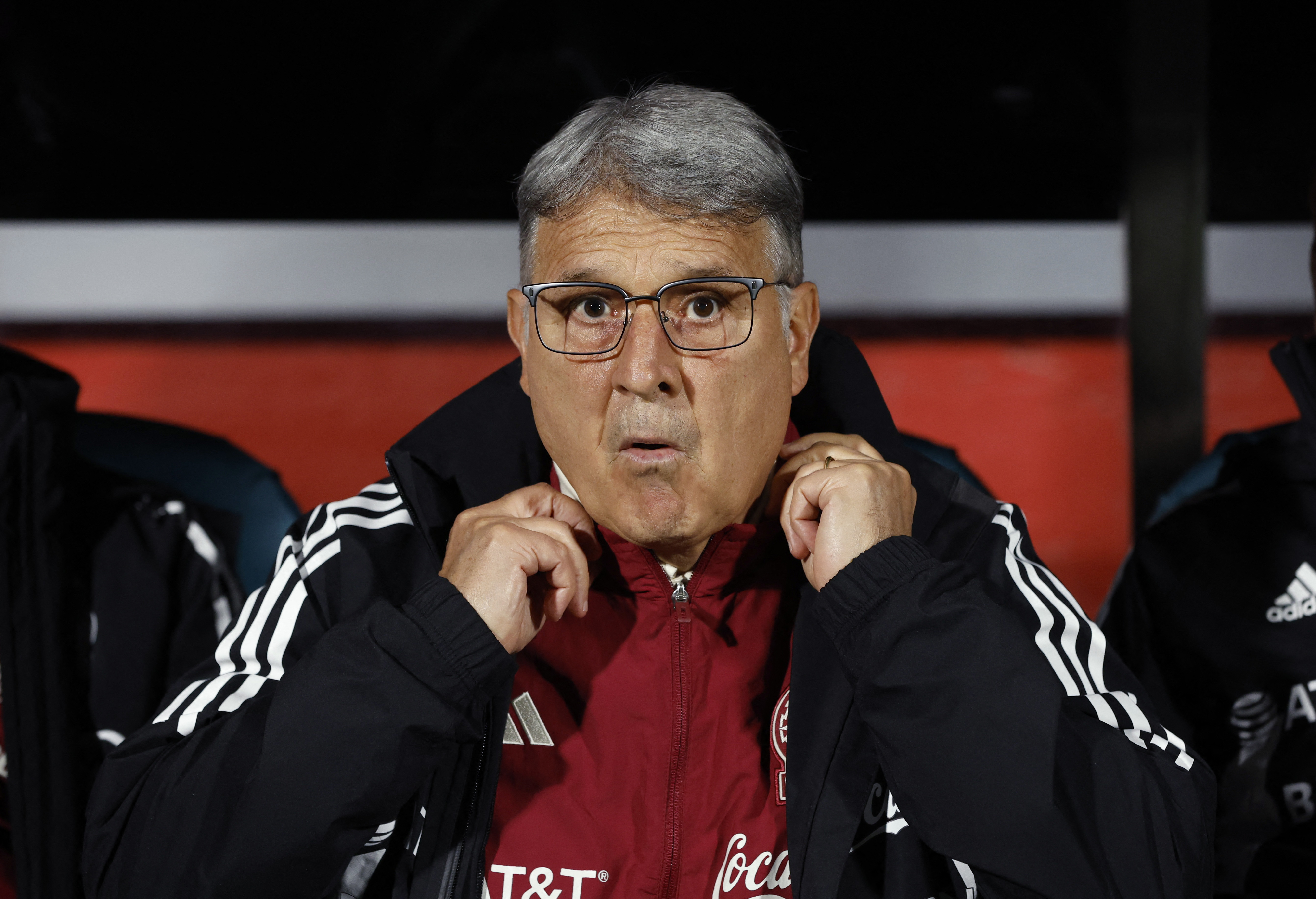 Soccer Football - International Friendly - Mexico v Iraq - Estadi Montilivi, Girona, Spain - November 9, 2022 Mexico coach Gerardo Daniel Martino before the match REUTERS/Albert Gea