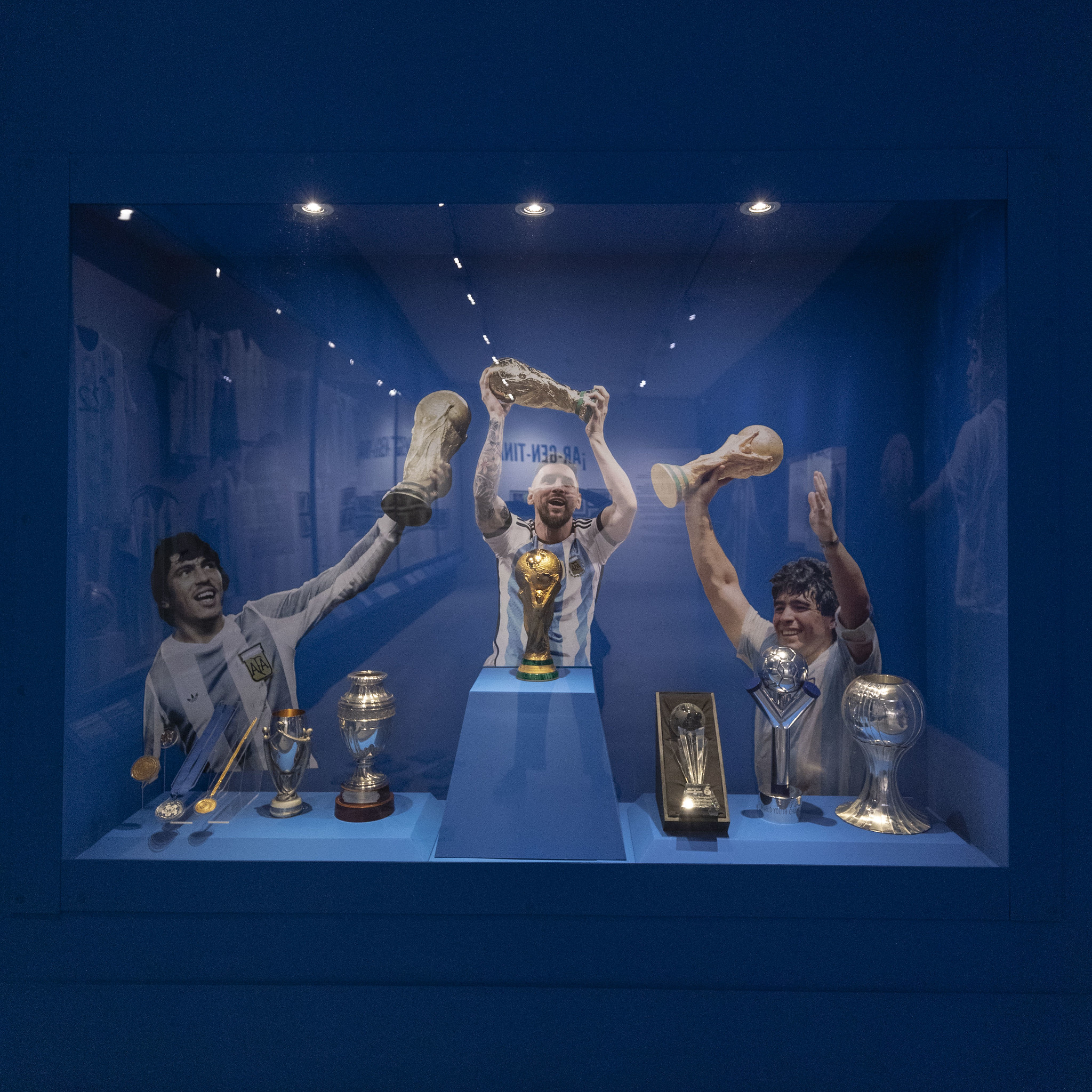 La exhibición que recorre la historia del fútbol argentino estará disponible durante el fin de semana largo (Museo Histórico Nacional )