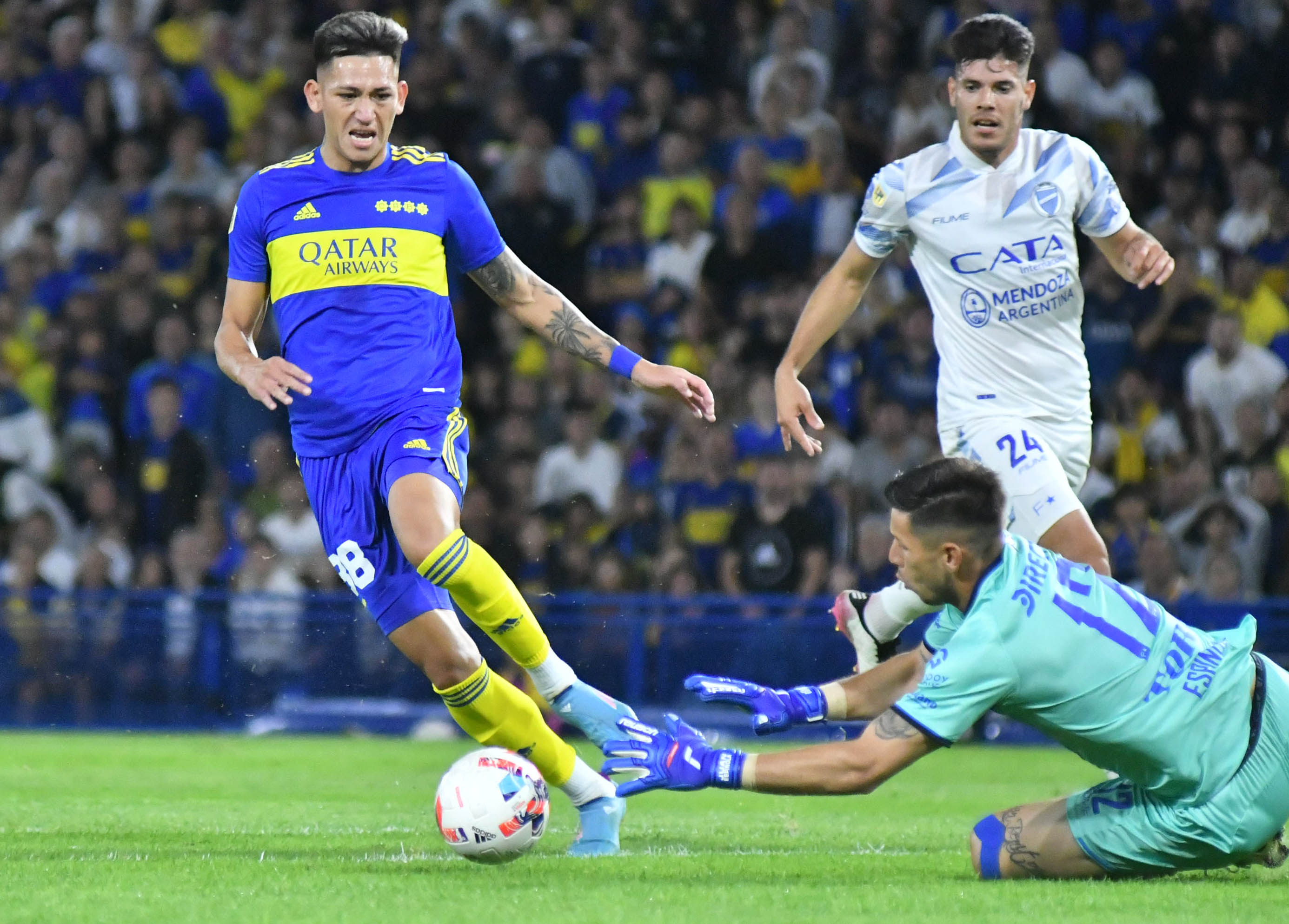 La chance que desperdició Vázquez en el primer tiempo