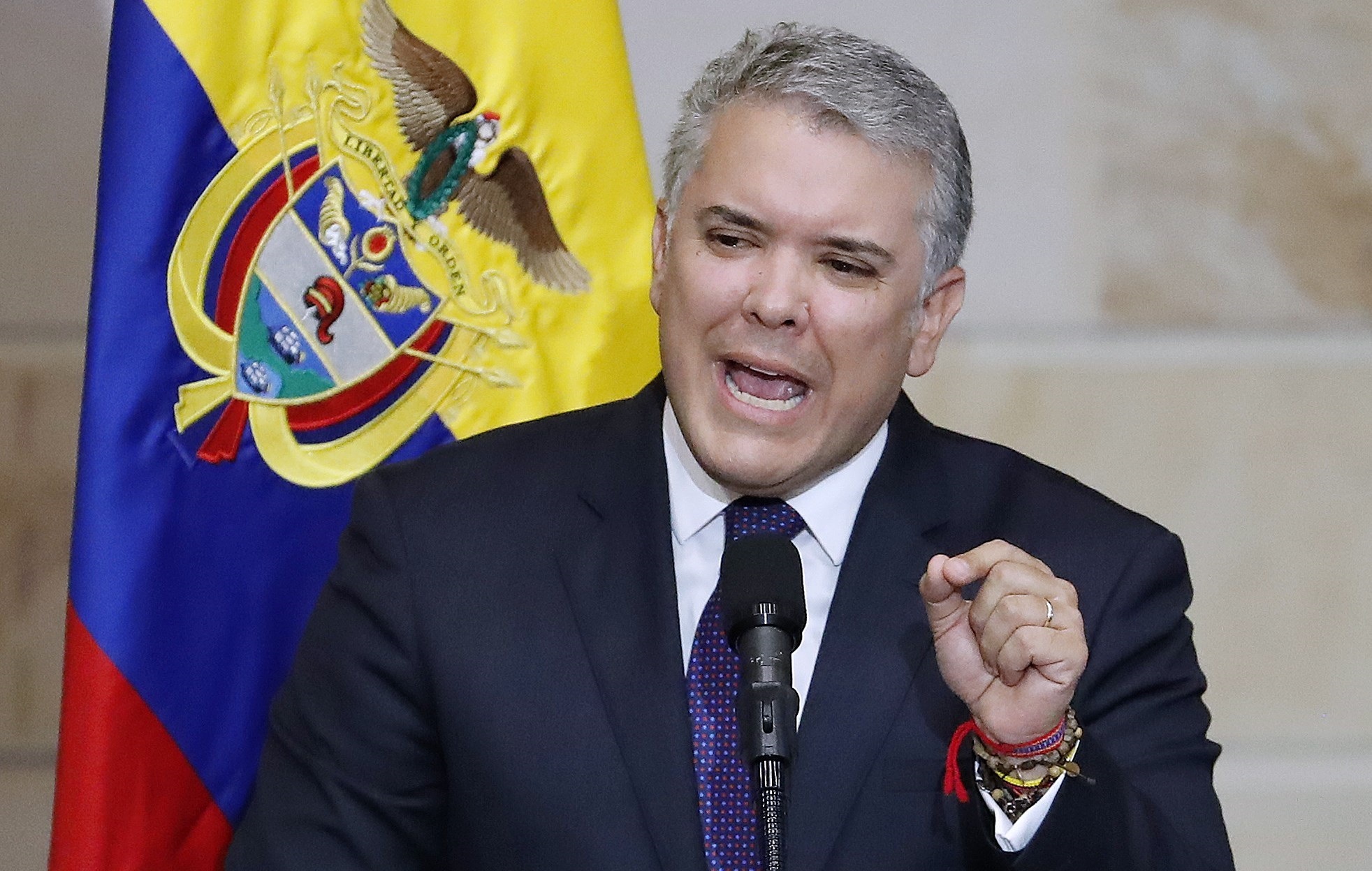El fin de semana el presidente de Colombia, Iván Duque, informó sobre el primer caso de la variante Delta en el país (Foto: EFE)
