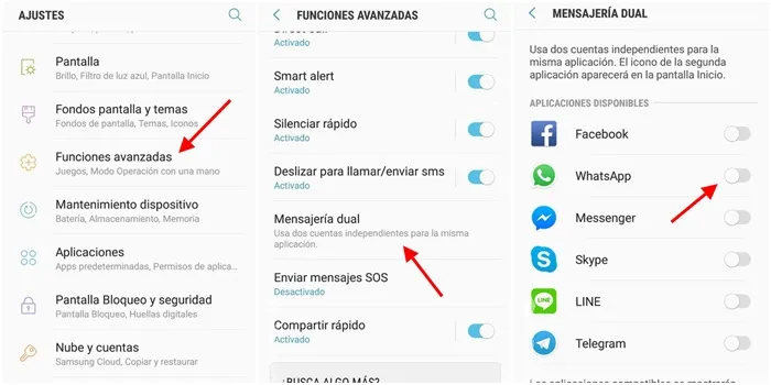 Dual Messaging auf Mobilgeräten.  (Foto: Androidphorie)