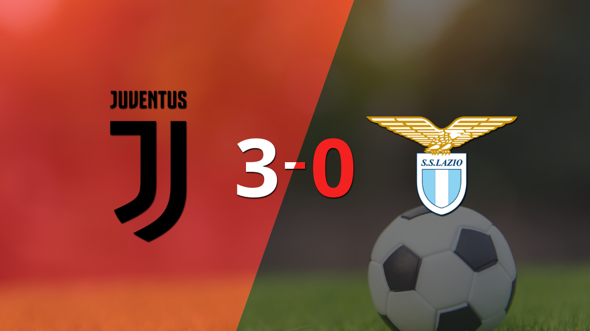 Juventus derrotó sin complicaciones a Lazio con doblete de Moise Kean