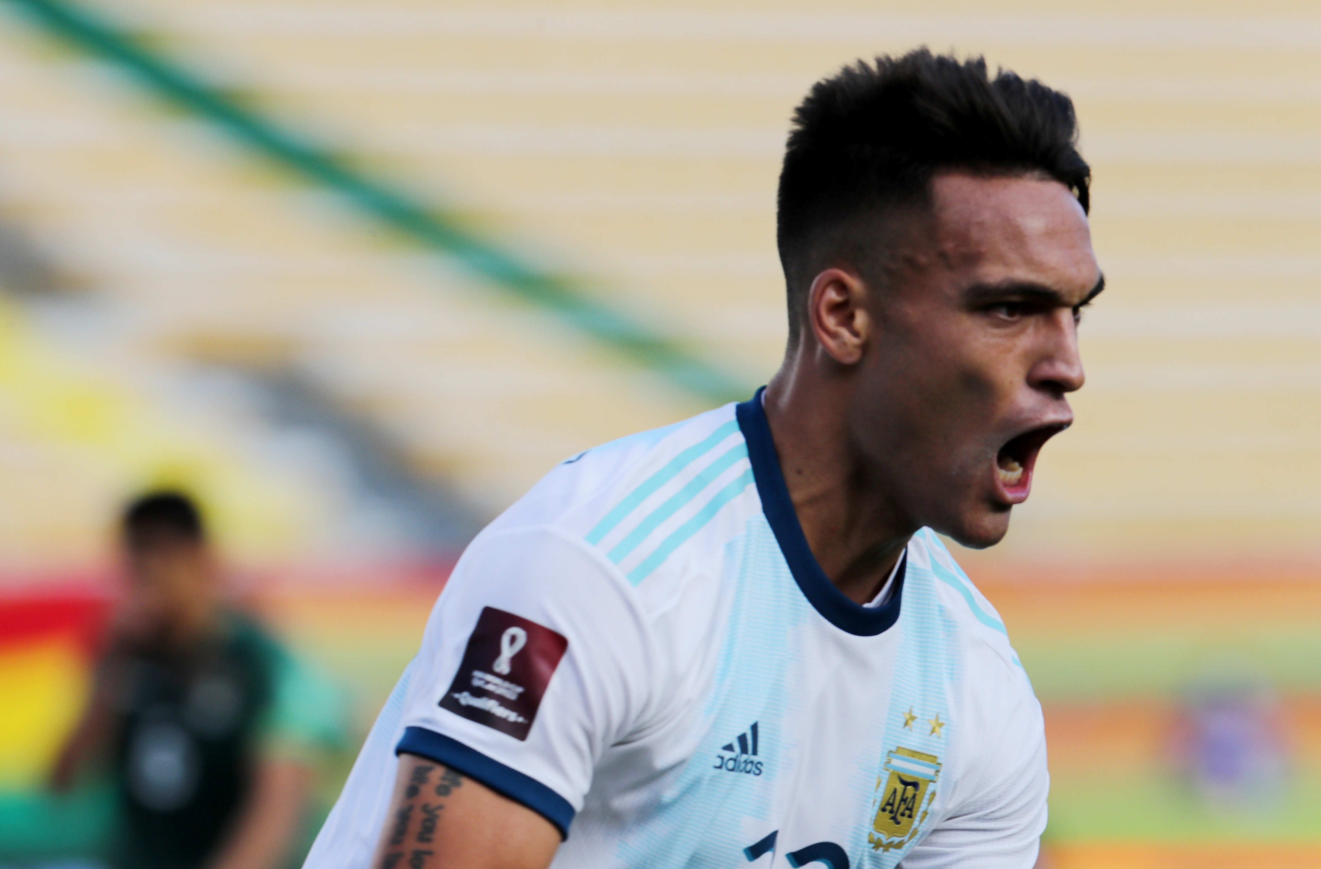 A segundos del final de la primera parte, apareció Lautaro Martínez para poner el 1-1 en el marcador