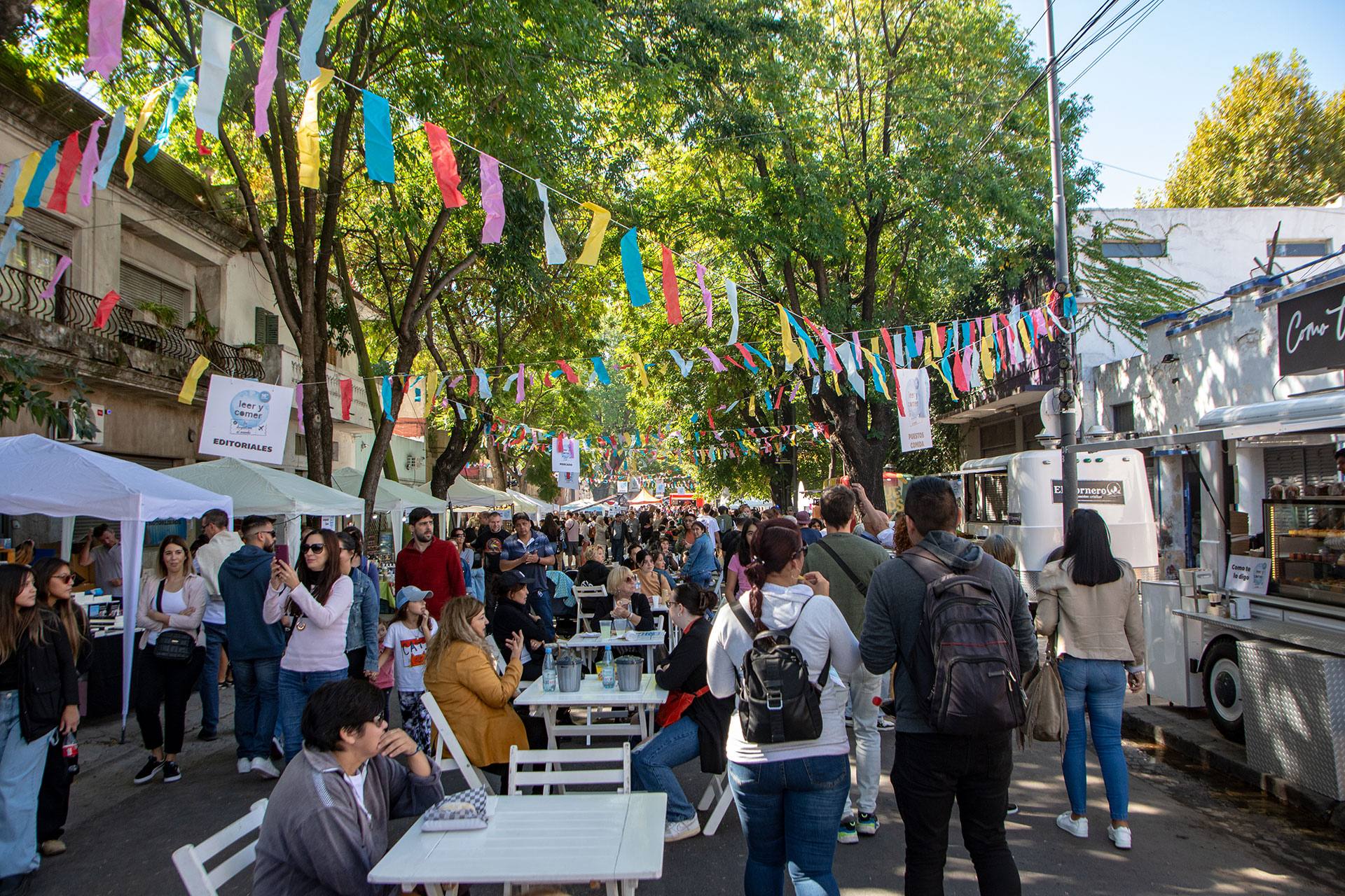 Lo mejor de la primera jornada de la feria Leer y Comer en la Ciudad de Buenos Aires