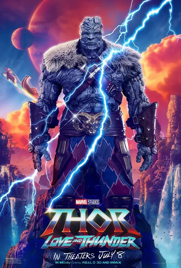 Posters individuales de "Thor: Love and Thunder"