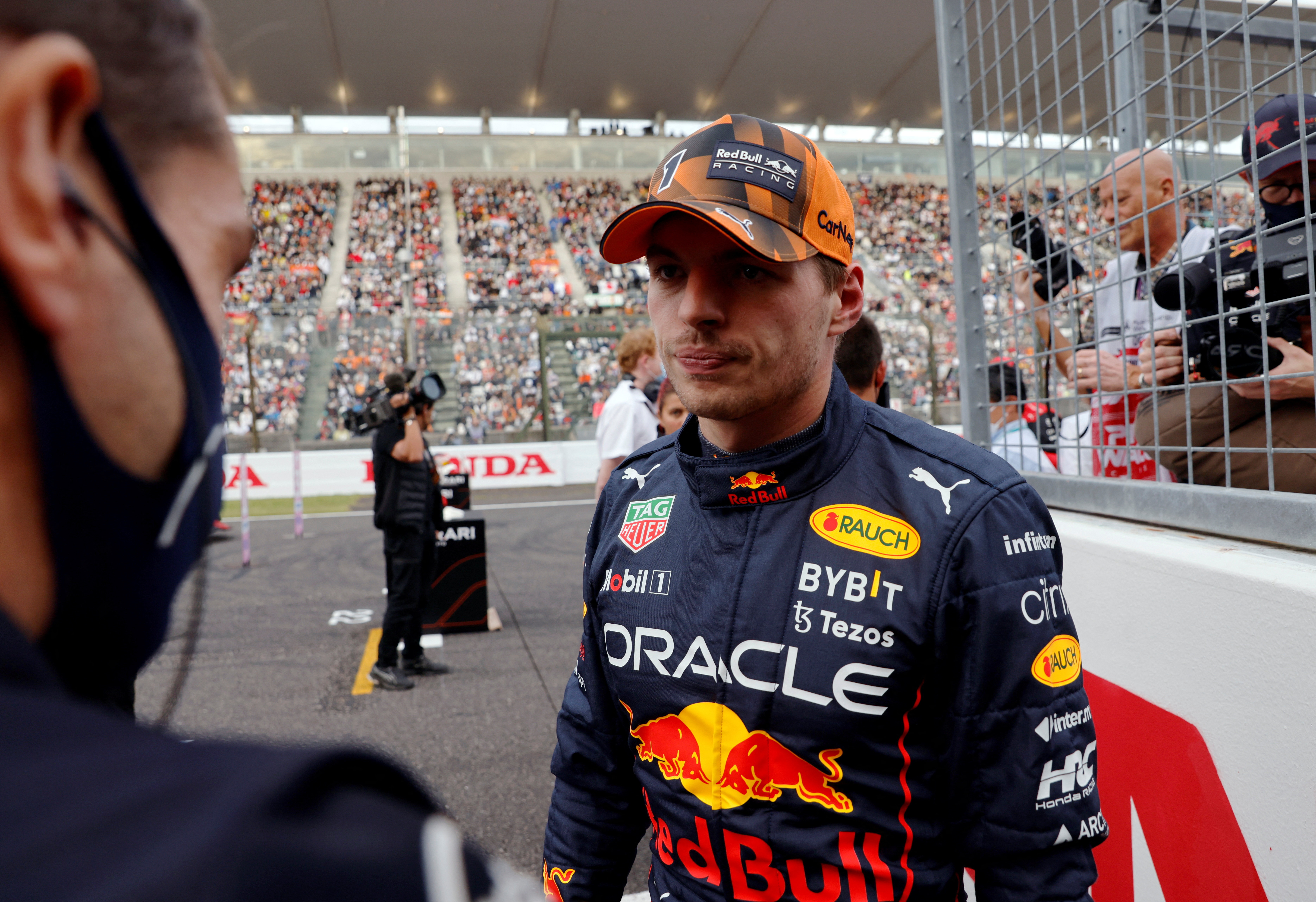 Max Verstappen quedó a un paso de lograr un nuevo título de la Fórmula 1 en el Gran Premio de Japón (Foto: REUTERS)
