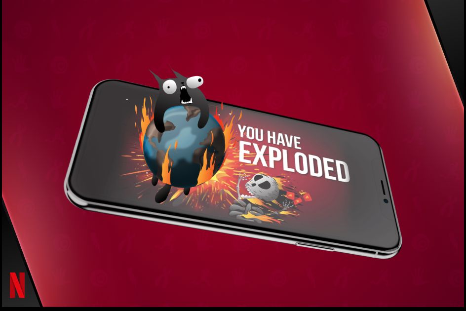 Imagen del juego Exploding Kittens (Foto: Netflix)
