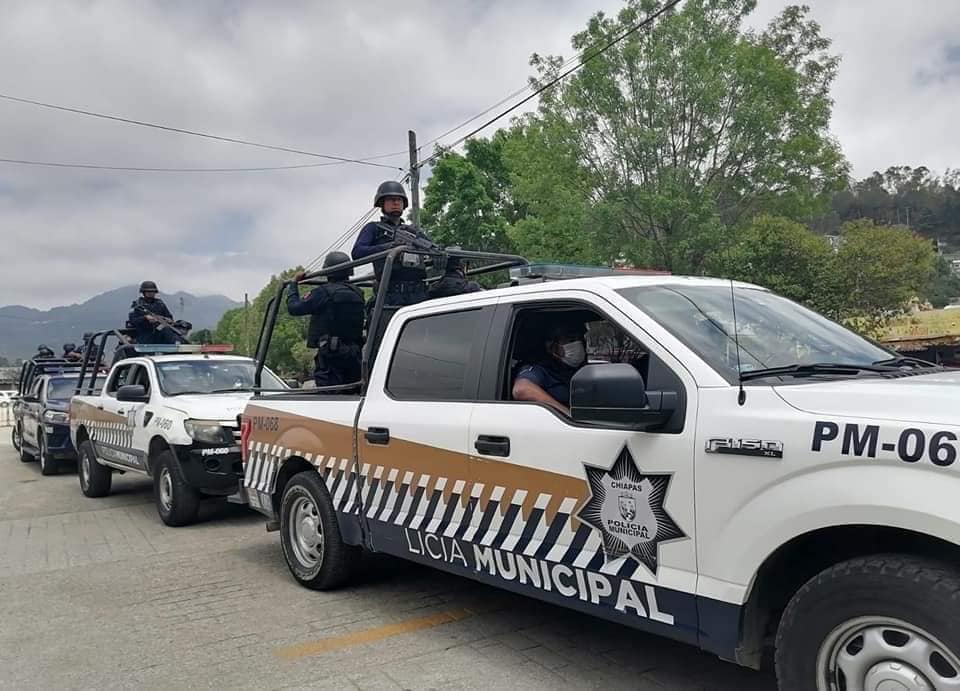 El año con el mayor número de protestas de policías municipales, estatales y municipales fue 2022, al registrar hasta 117. (Facebook/Policía Municipal, San Cristóbal de Las Casas)