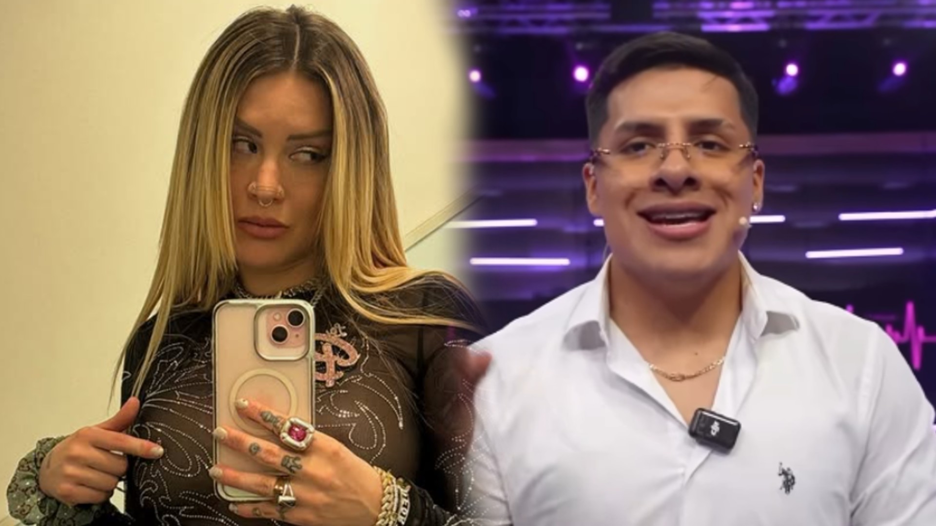 Leslie Shaw enfurece con Chechito por no aclarar si tuvieron affaire: “Me  faltaste el respeto, mi novio te va a golpear” - Infobae