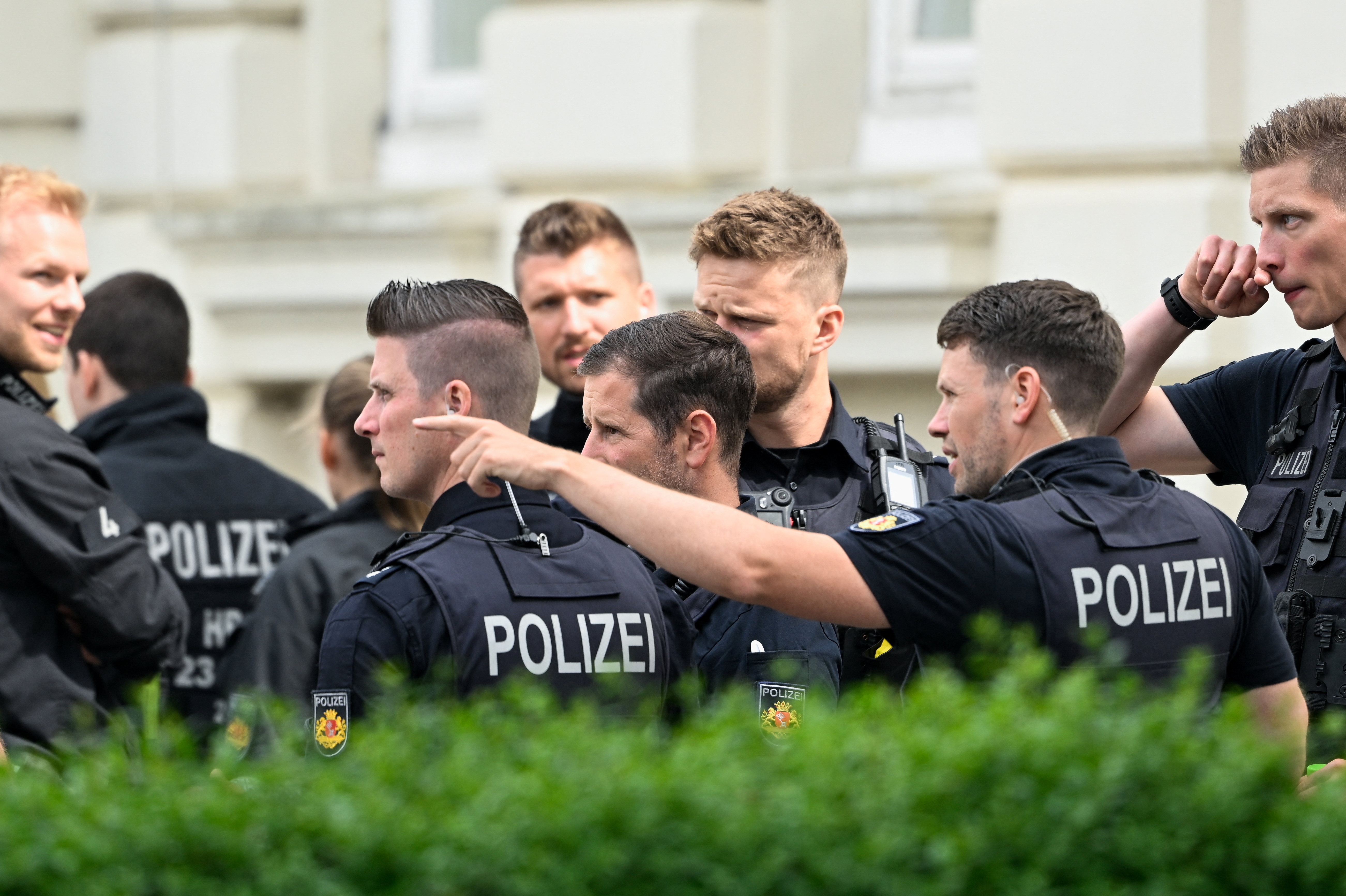 Imagen de hace una semana, cuando un hombre armado de 21 años abrió fuego en una escuela secundaria en el norte de Alemania (REUTERS/Fabian Bimmer)