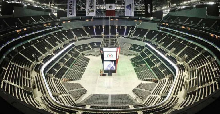 This is what the seats look like in the CDMX Arena (Photo: Arena CDMX)