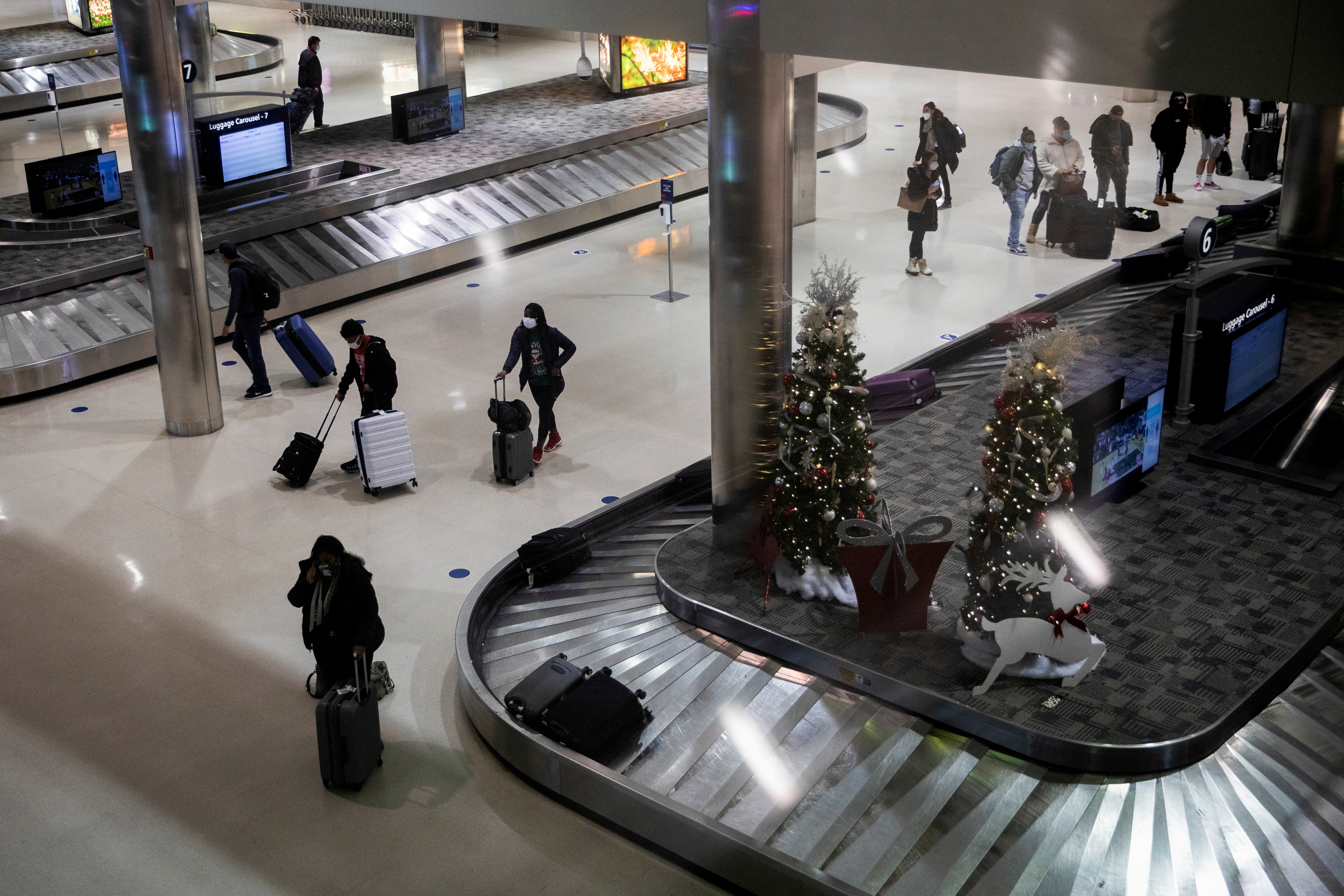 Foto del aeropuerto de Detroit. REUTERS/Emily Elconin
