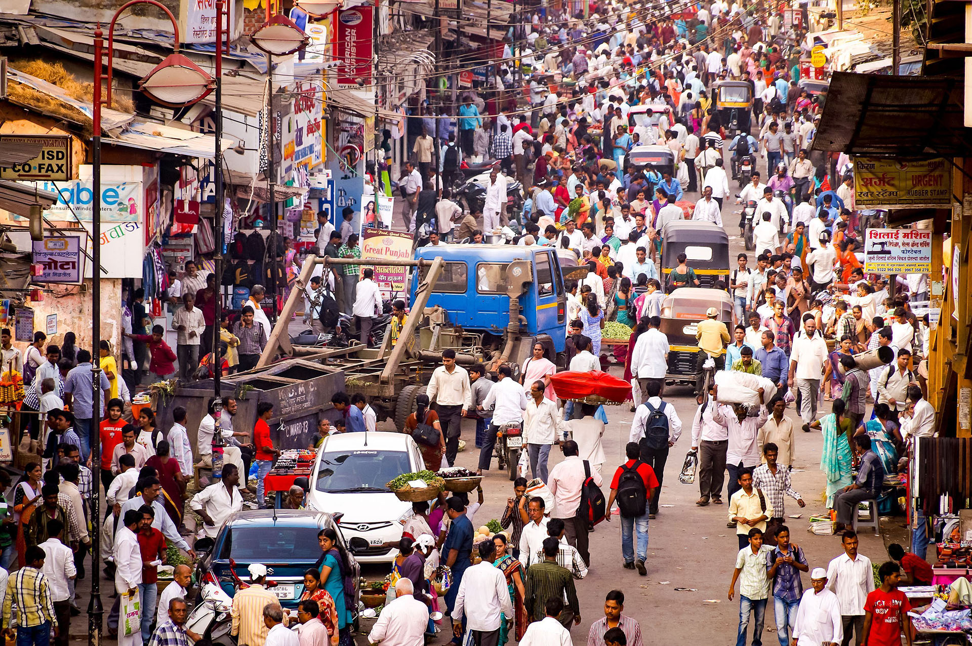 ANTES - Las estimaciones indican que India pasaría a China como la nación más poblada del mundo en los próximos años (Shutterstock)