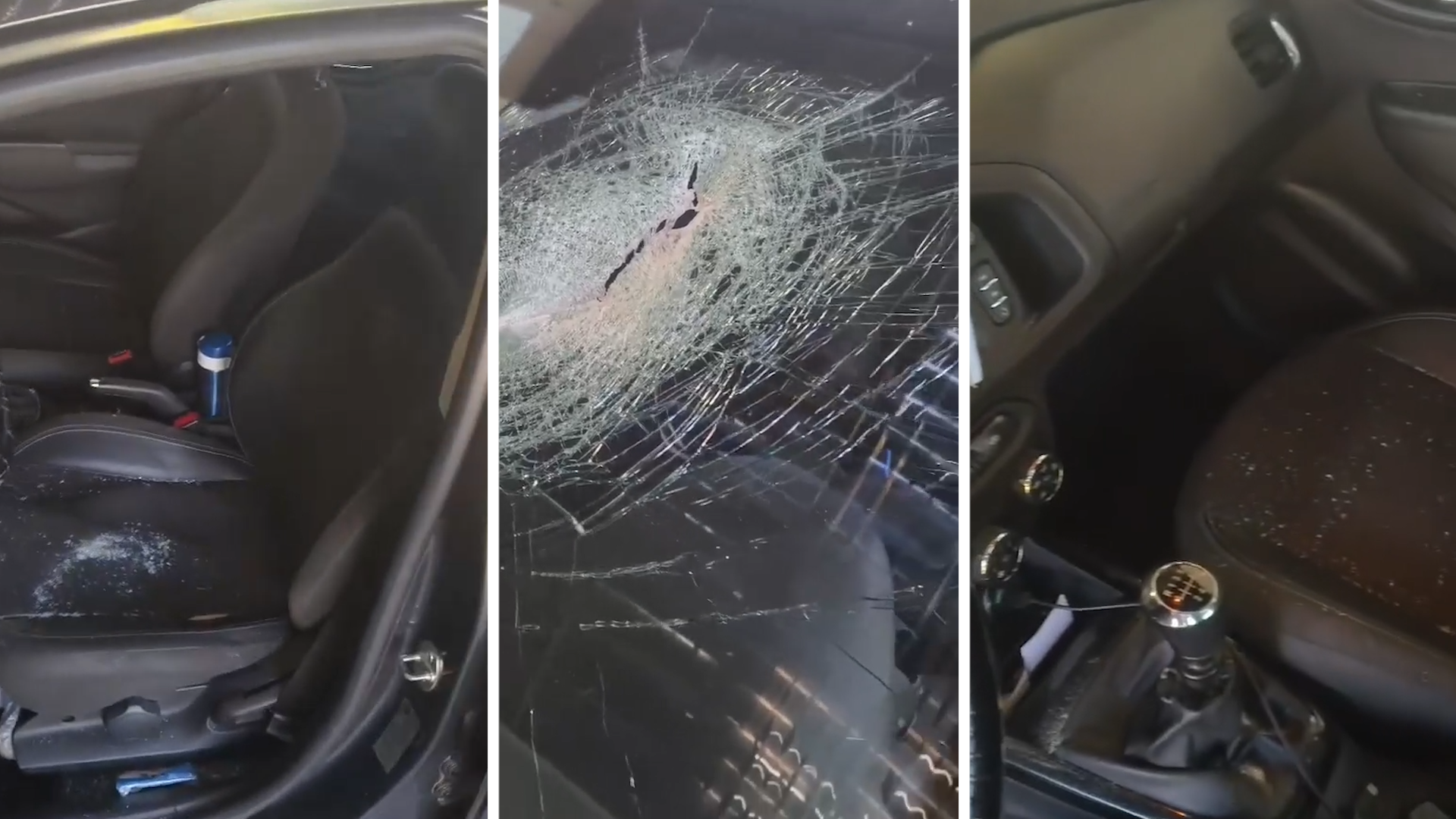 Viajaba por la Autopista Buenos Aires-La Plata y le arrojaron una piedra desde un puente: "No me mat&eacute; de pedo"