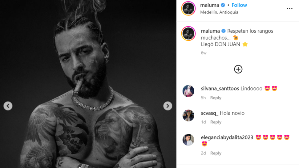 El 'Papi Juancho' quedó atrás / Instagram
