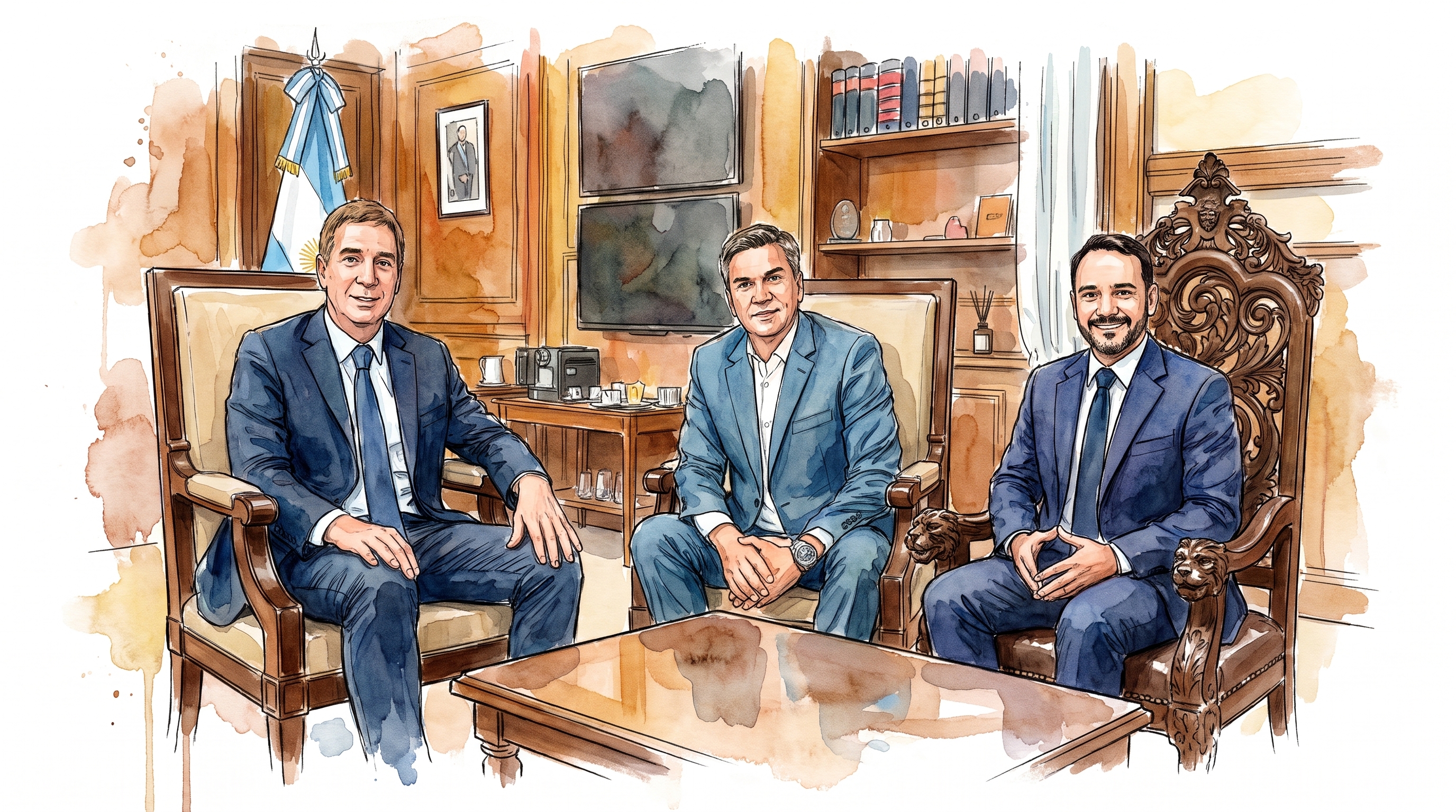 Los gobernadores de Corrientes y Chaco respaldaron a Santilli como nuevo Jefe de Gabinete pero le marcaron agenda