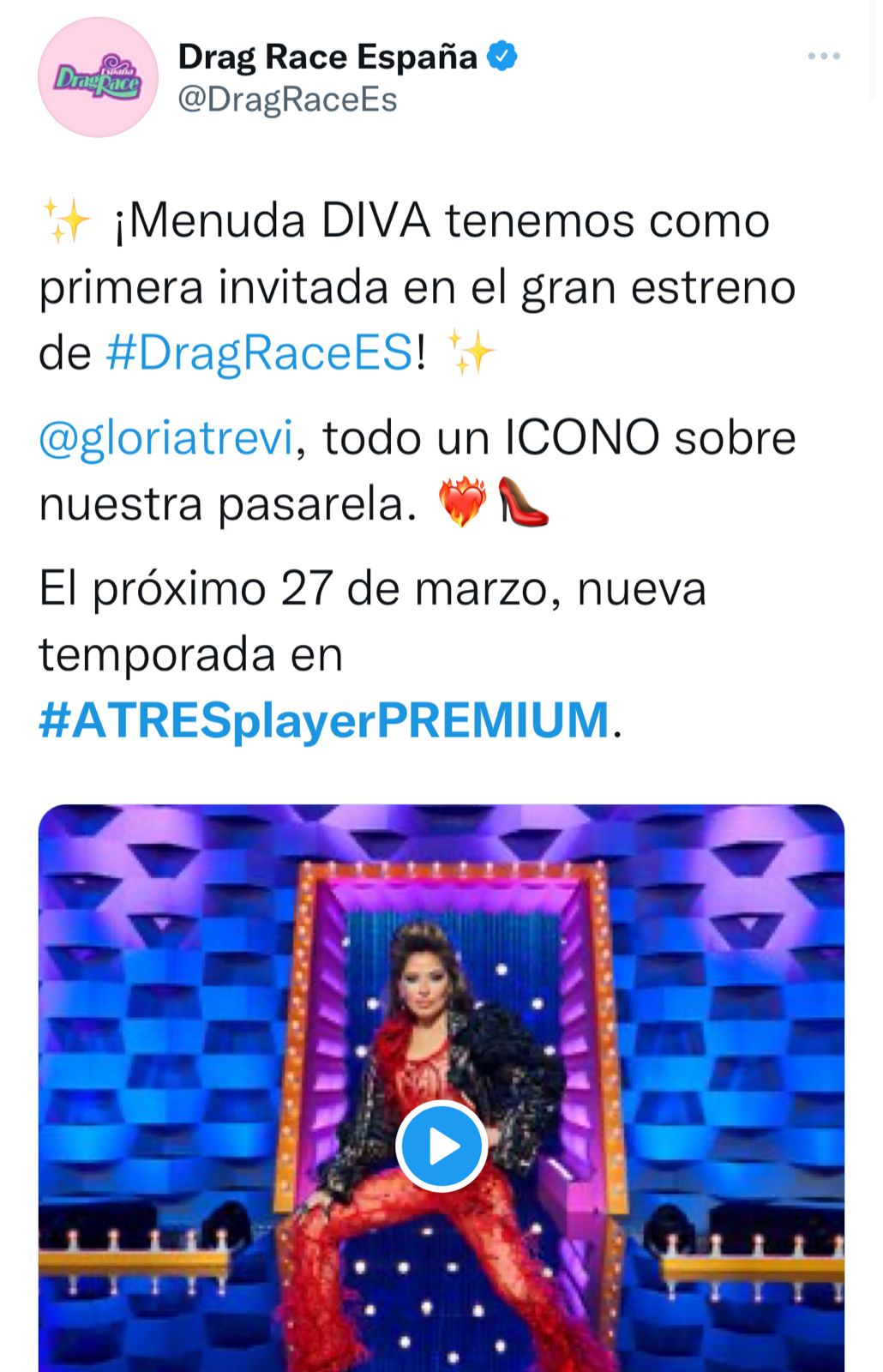 Gloria Trevi será jueza en “Drag Race España” y la tunden en redes sociales  - Infobae
