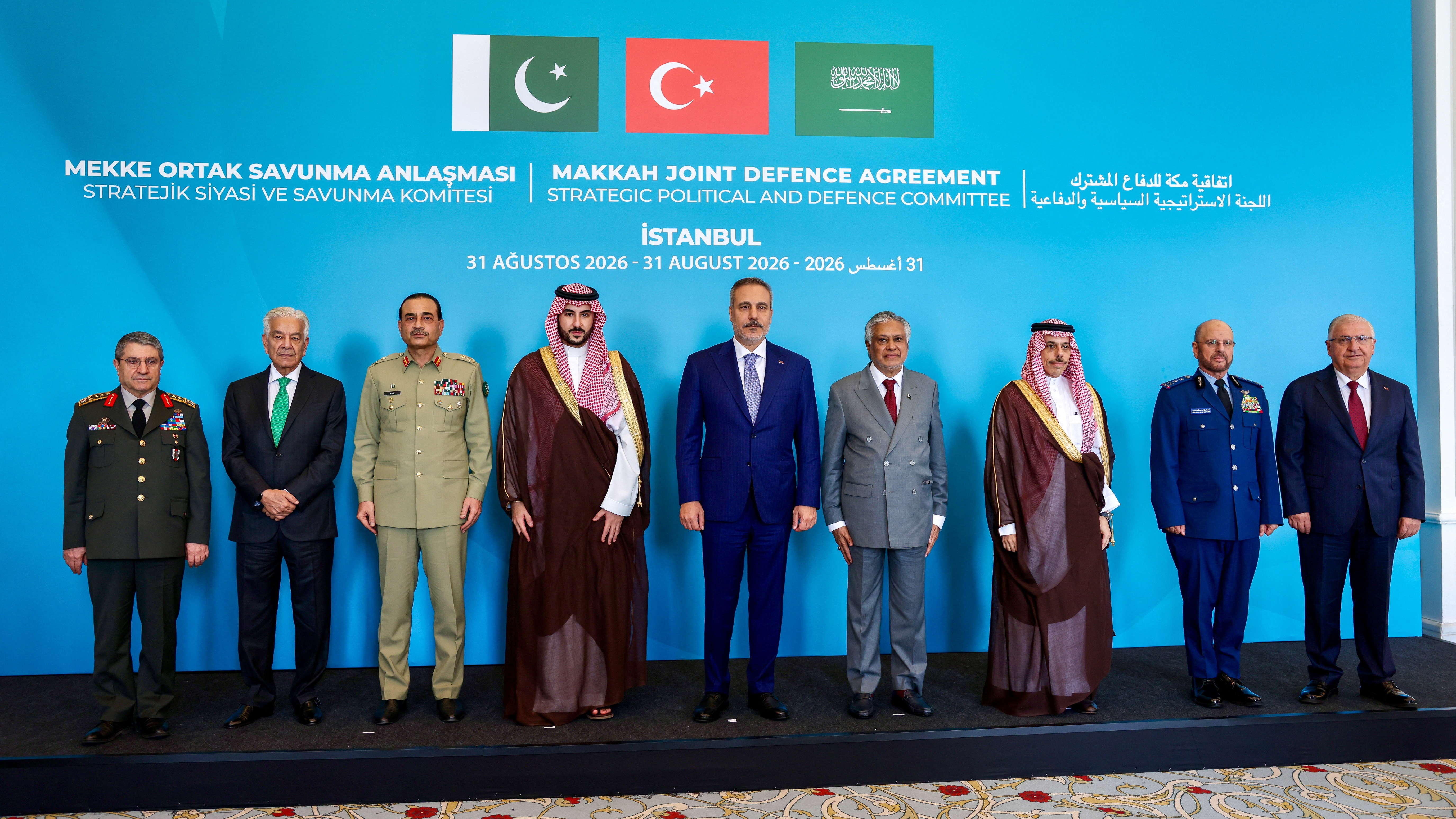 Turqu&iacute;a, Pakist&aacute;n y Arabia Saudita consolidaron su pacto de defensa regional