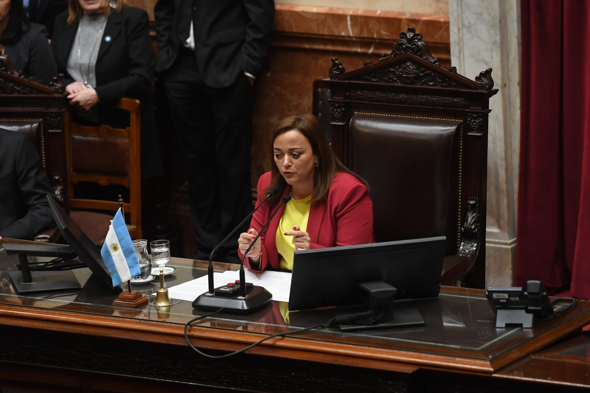 Cecilia Moreau, la actual presidenta de la Cámara de Diputados (Maximiliano Luna)