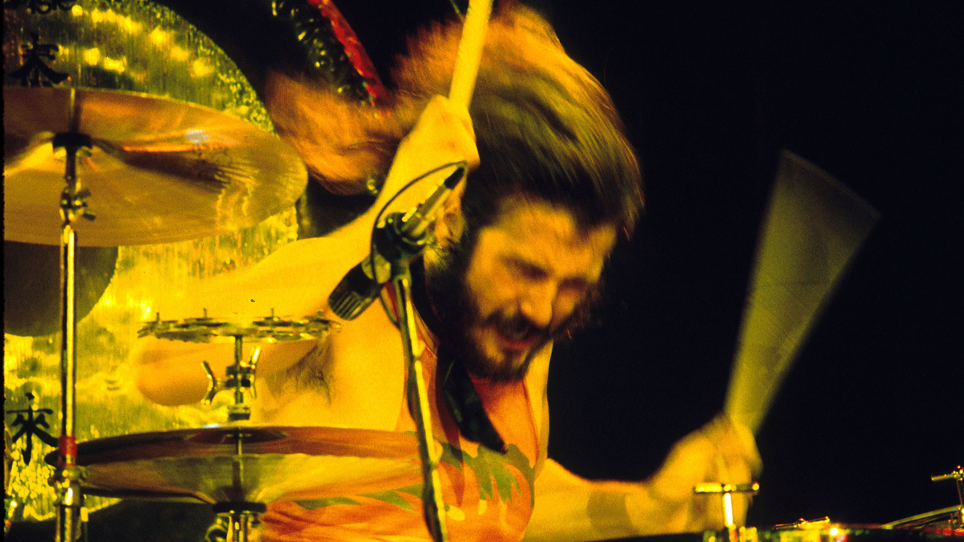 John Bonham fue el baterista de Led Zeppelin, uno de los más grandes de la historia, quizás el mejor de todos. Sus historias de excesos le dieron un aura legendaria. Después de la muerte de Bonzo, Zeppelin se disolvió. (Photo by Jeffrey Mayer/WireImage)