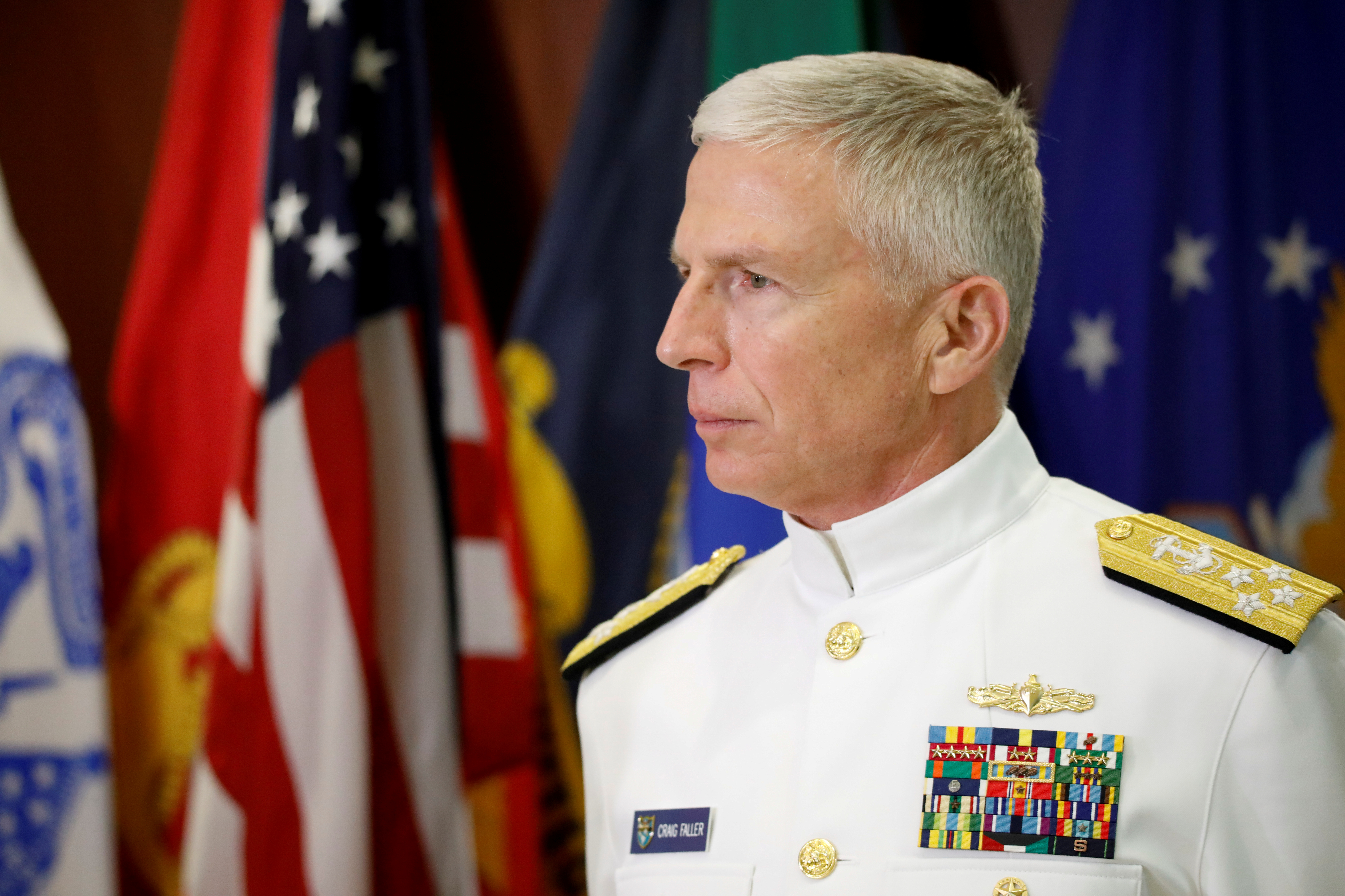Almirante Craig S. Faller, jefe del Comando Sur de los Estados Unidos