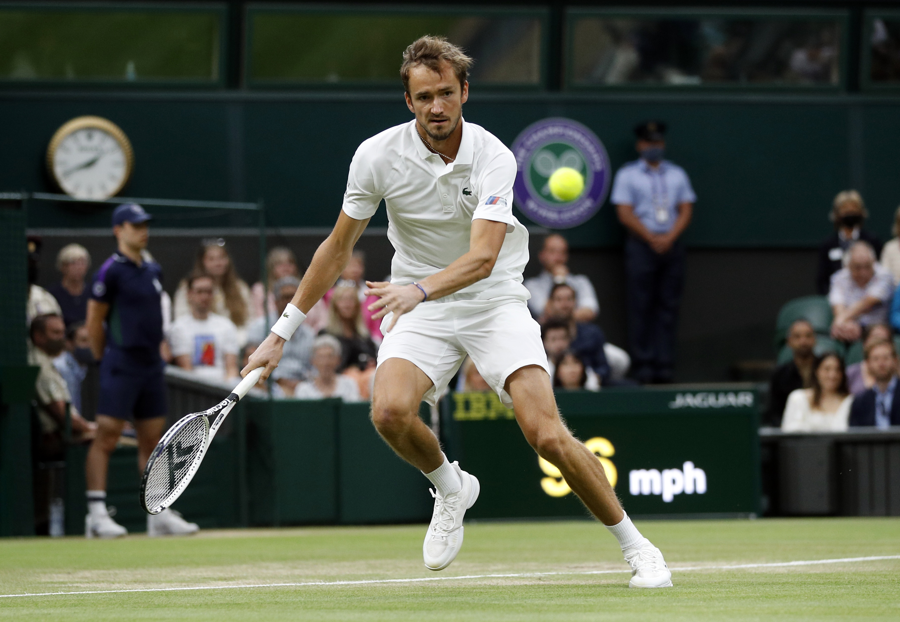 Daniil Medvedev podría quedar excluido de Wimbledon (Foto: REUTERS)