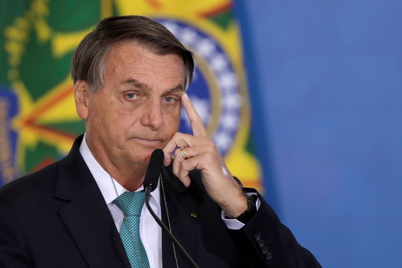 El presidente de Brasil, Jair Bolsonaro (REUTERS/Ueslei Marcelino)