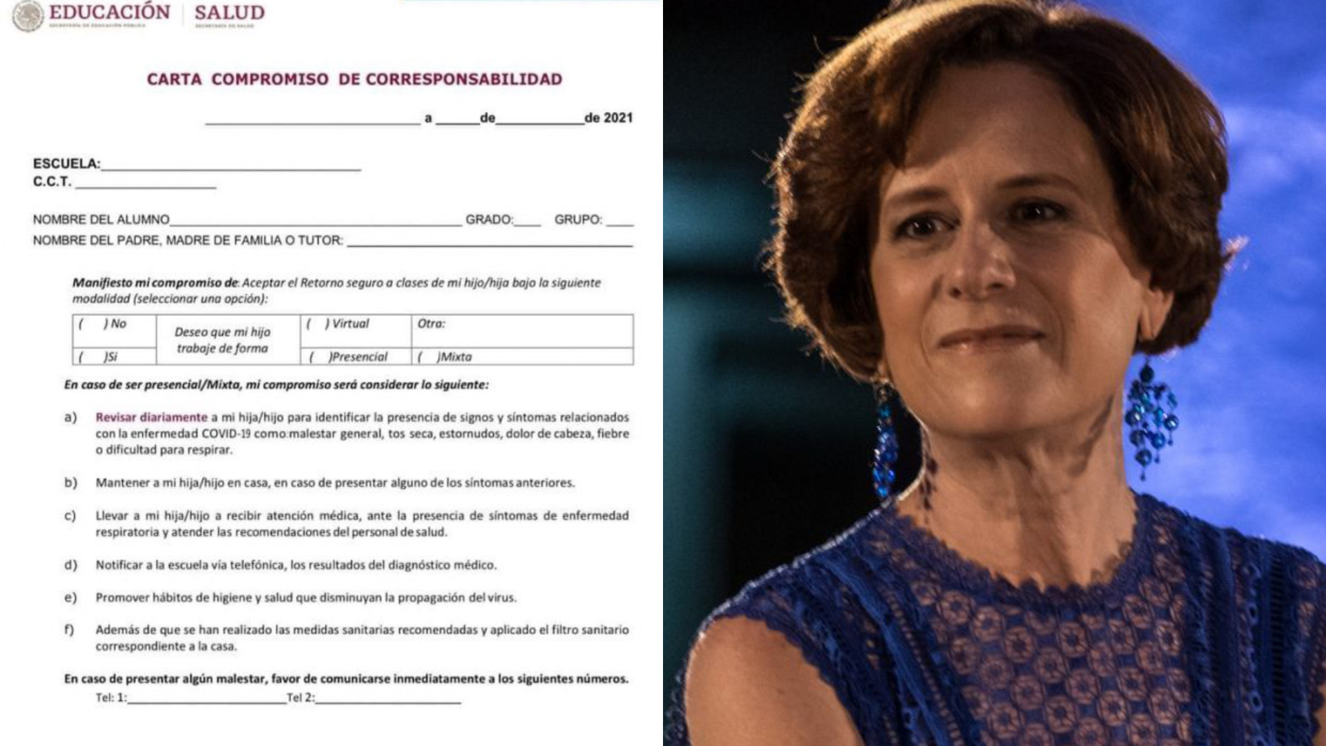 “Atentamente, Delfina Pilatos”: Denise Dresser criticó la carta de corresponsabilidad de la SEP