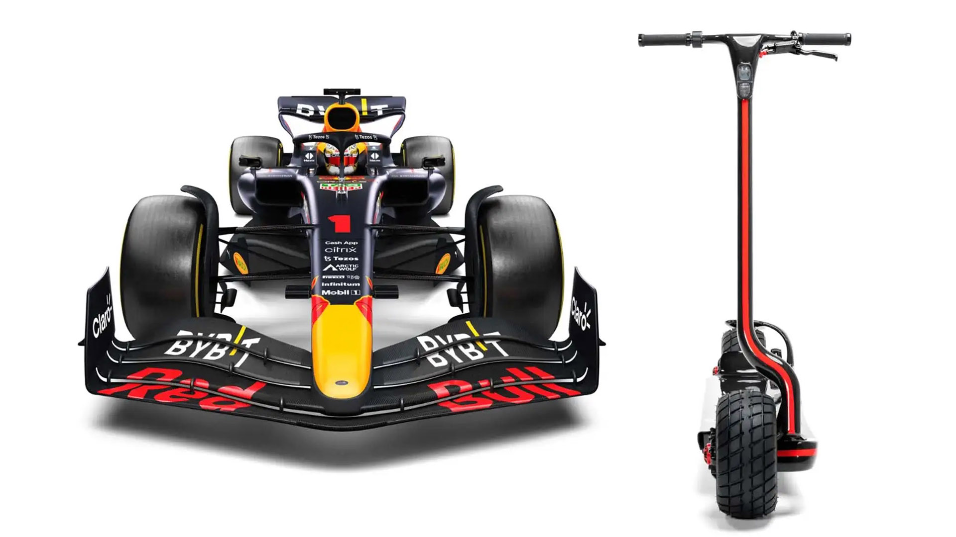 Red Bull lanza su monopatín eléctrico con estilo y tecnología de Fórmula 1