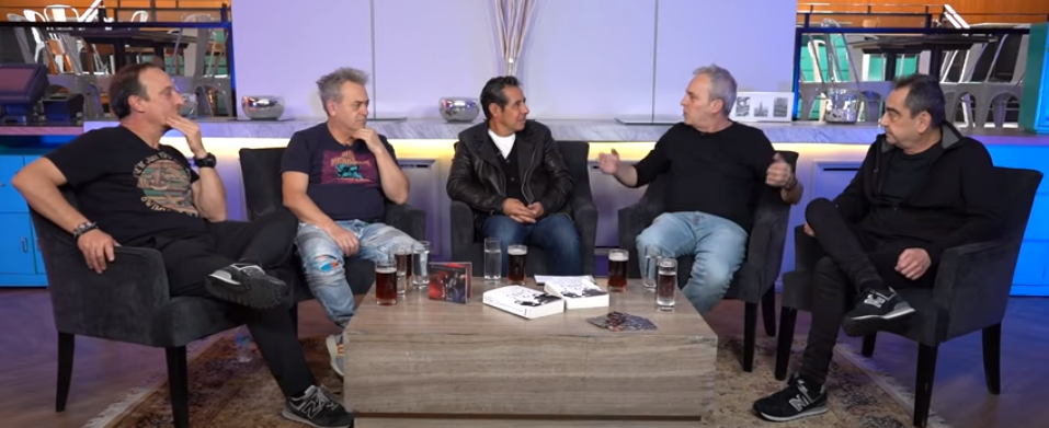 Hombres G habló sobre su primera presentación en México Foto: YouTube/@YordiRosado