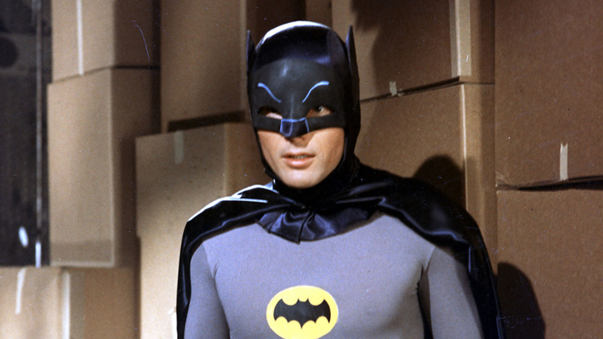El Batman de la serie de los 60, que protagonizaba Adam West.