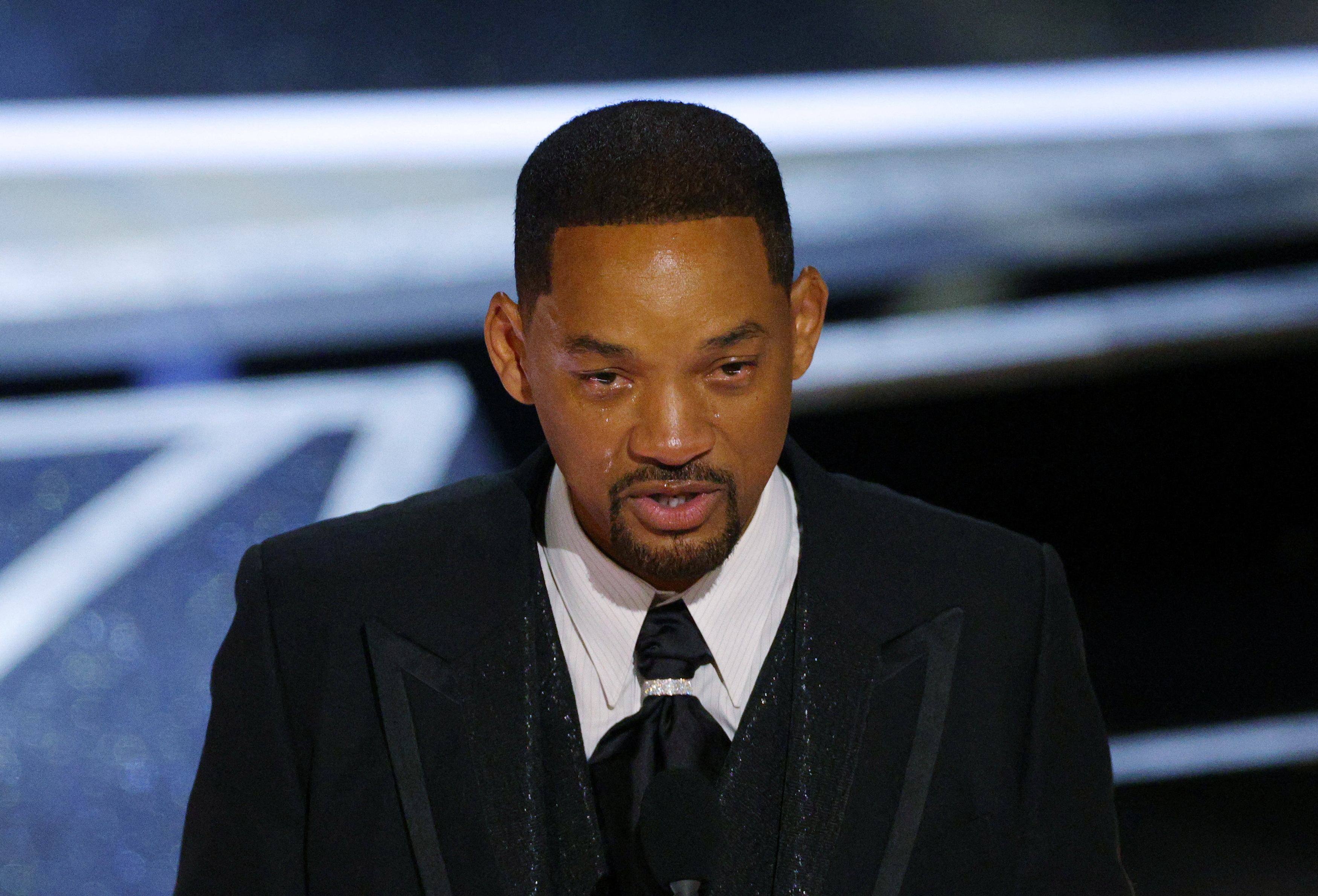 FILE PHOTO: Will Smith wins the Oscar for Best Actor in "King Richard" at the 94th Academy Awards in Hollywood, Los Angeles, California, U.S., March 27, 2022. REUTERS/Brian Snyder/File Photo