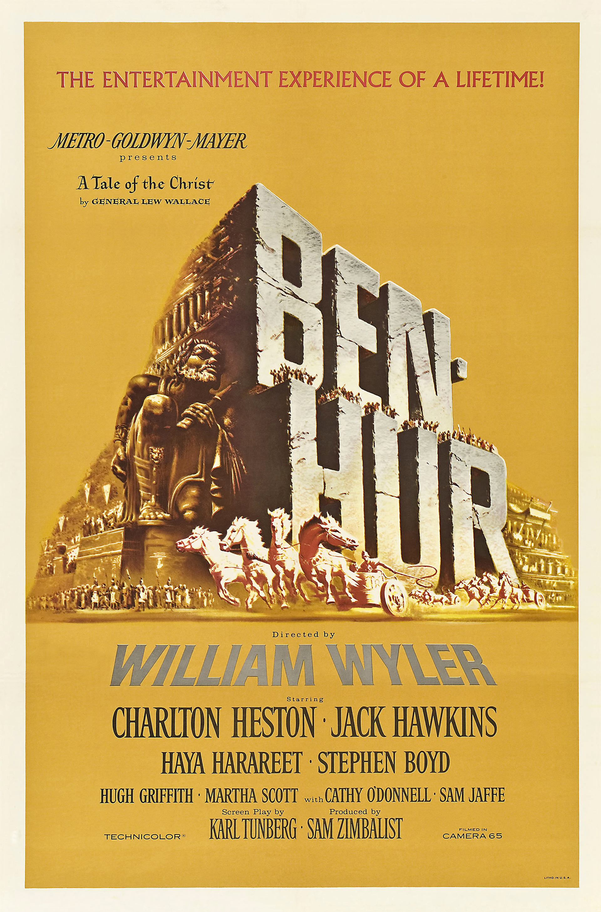 "Ben Hur" is in second place 