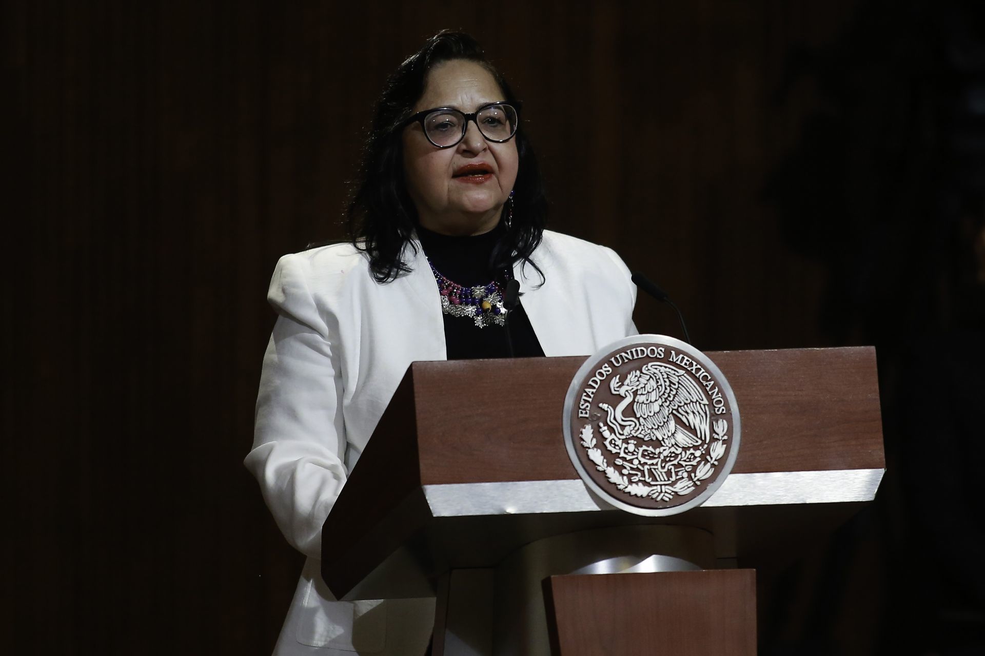 AMLO aclaró por qué dijo que Norma Piña logró la presidencia de la SCJN "gracias a él". (CESAR GÓMEZ /CUARTOSCURO.COM)