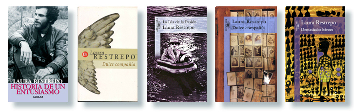Algunas de las obras de la escritora colombiana (Archivo: Revista Credencial).