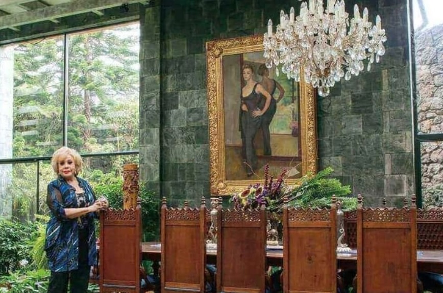 Quién heredará la casa de Silvia Pinal y su famoso cuadro de Diego Rivera