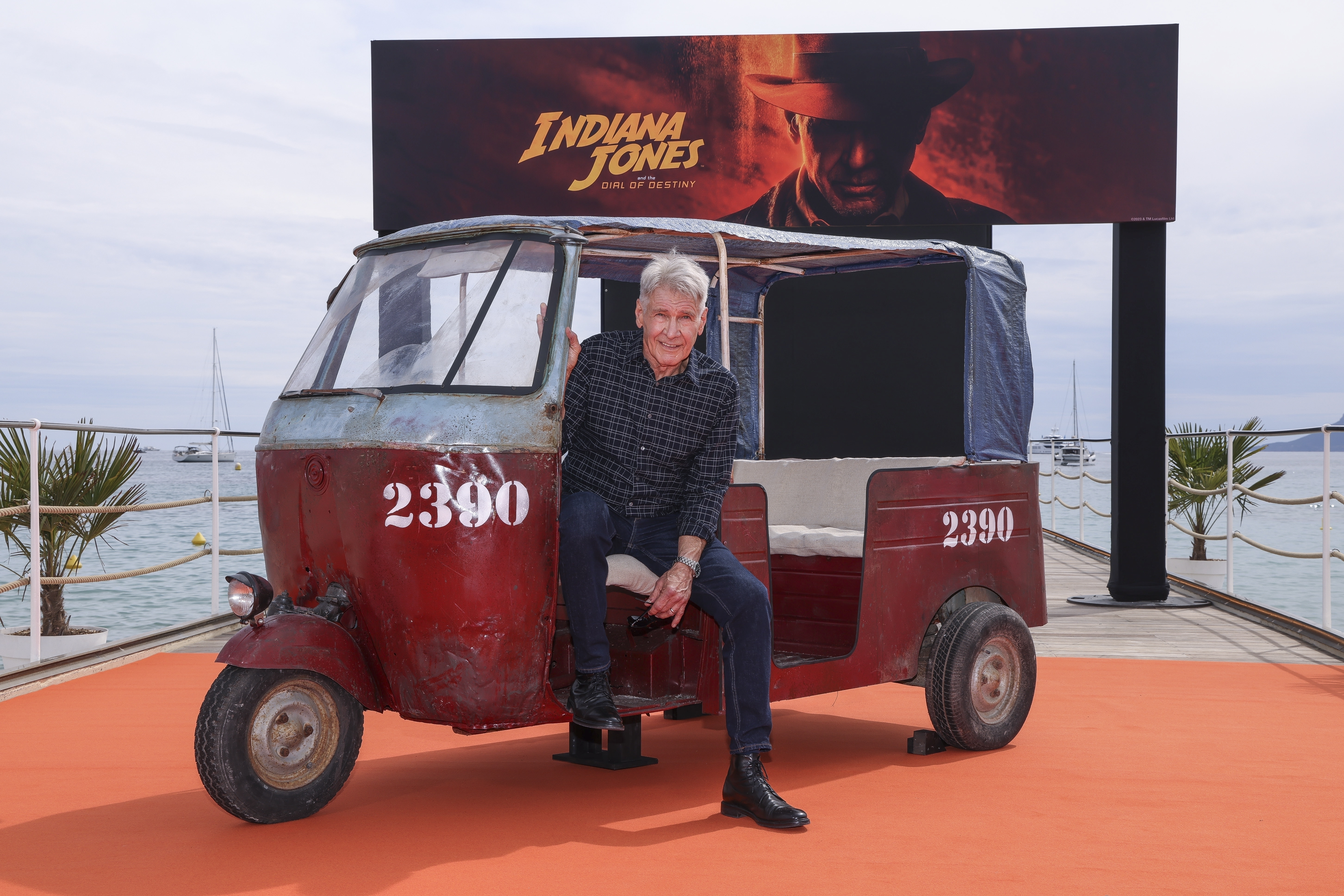 Harrison Ford esta promocionando la película en Cannes. (Foto Vianney Le Caer/Invision/AP)